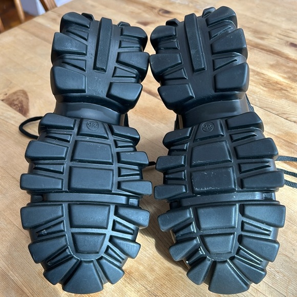 Anthony Wang Damson 07 Chunky Wedge Platform Sneakers- Size 7.5 - Picture 7 of 9